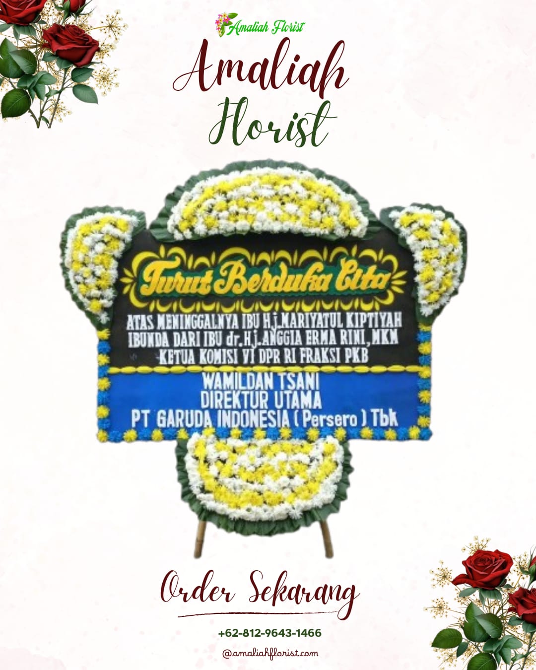 Papan Bunga Duka Sukarami